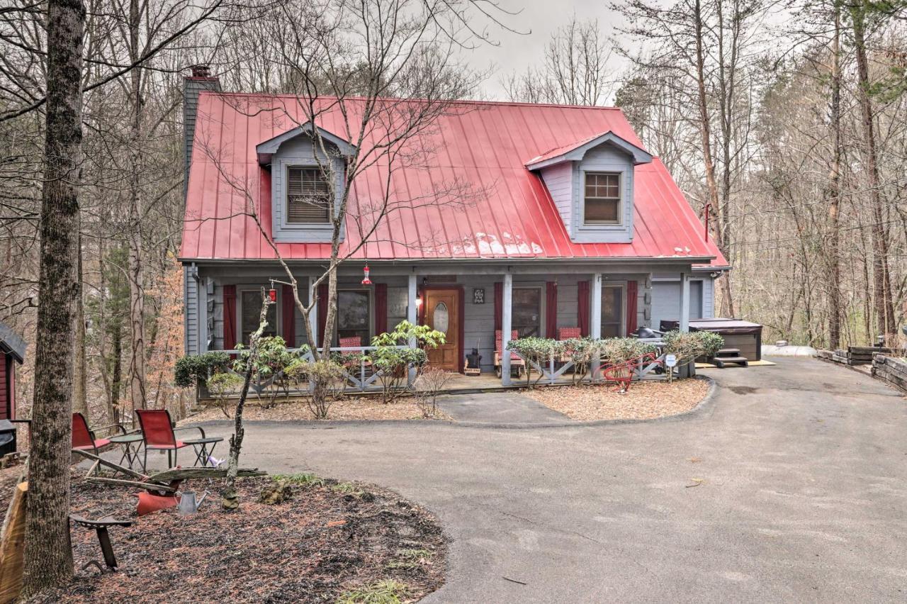 Pigeon Forge Cabin With Hot Tub, 12 Mi To Dollywood! Exterior photo